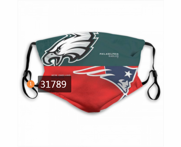 NFL New England Patriots 1662020 Dust mask with filter